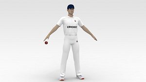 3D Cricket Bowler V2