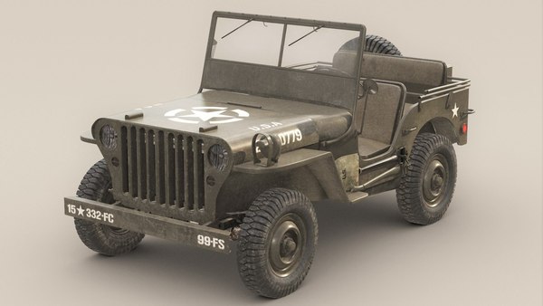 Army Jeep 3d Models For Download 