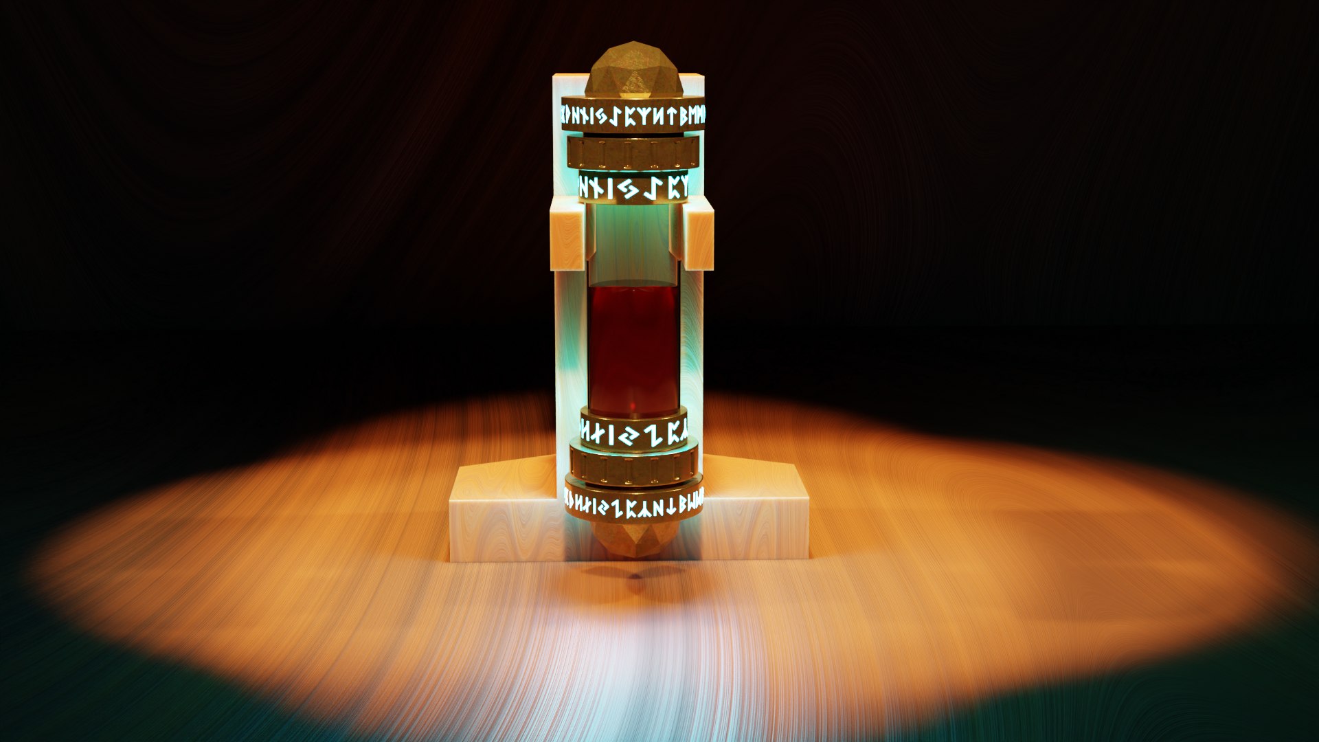Heal potion with runes model https://p.turbosquid.com/ts-thumb/Qn/sPhtOj/GU/3rd_potion2/png/1667122472/1920x1080/fit_q87/b47980a59f4cf820749707ef213fc66c4dace2b5/3rd_potion2.jpg