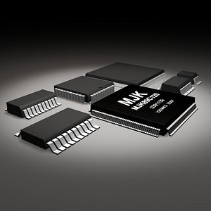 3d model surface chips
