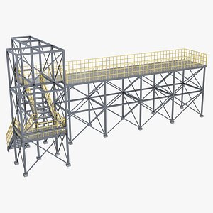 industrial platform 1 3D