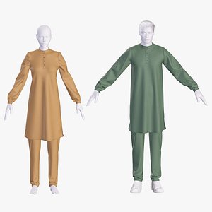 Muslim costume Male and  female