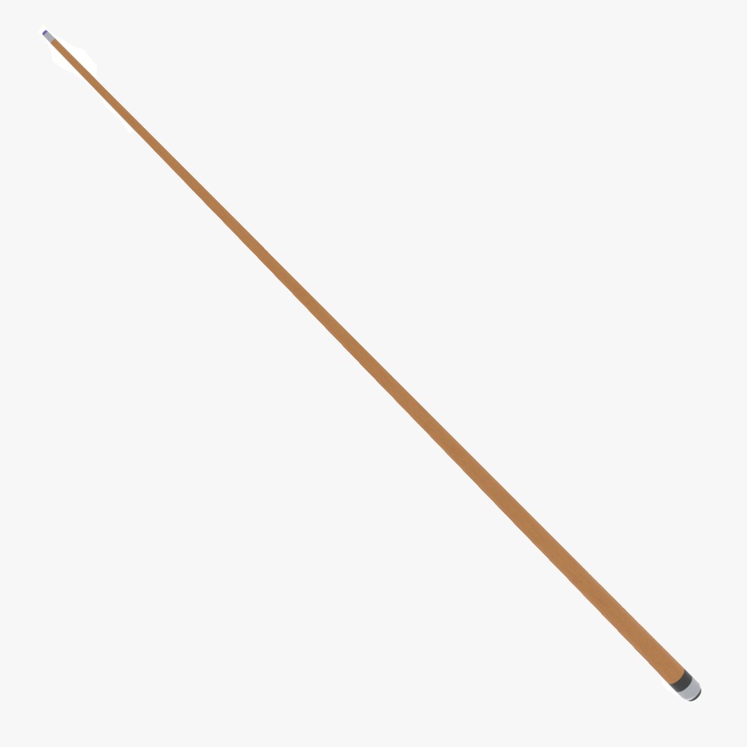 3D pool cue stick model - TurboSquid 1677745