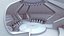 Who Wants To Be A Millionaire TV Studio Set 3D