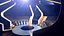 Who Wants To Be A Millionaire TV Studio Set 3D