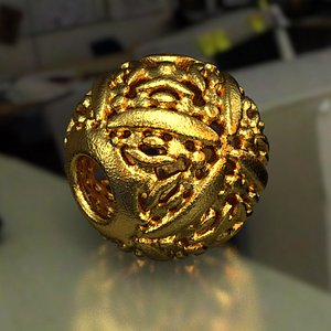 3D model jewelry charm pa