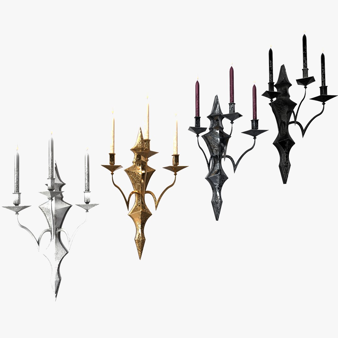 3D Chandelier Game Ready Model TurboSquid 2063873