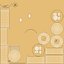 Maquina tragamonedas con bote de oro