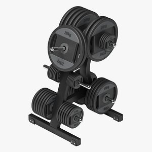weight plates 3d max
