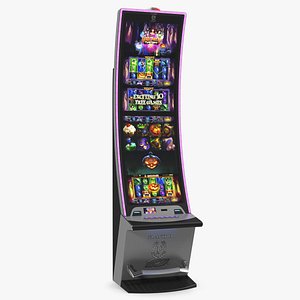 playtrix casino slot machine 3D model