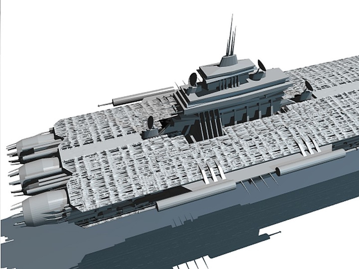 Element Ship 3d Model
