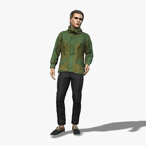3D High Quality 3D Man Character