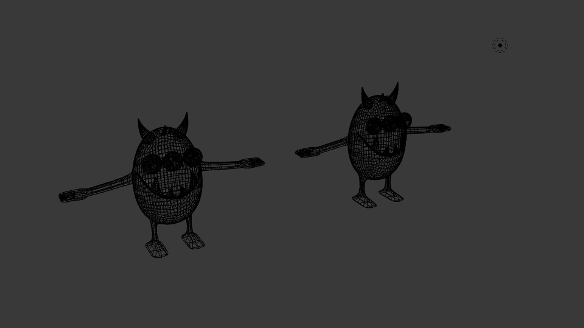 Germonster Germ Monster 3D Model - TurboSquid 1289763