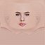 Camila Queiroz Head - No Hair - Low poly head for game