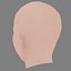 Camila Queiroz Head - No Hair - Low poly head for game