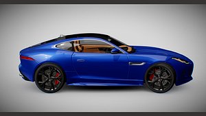 jaguar-f-type-interior 3D model