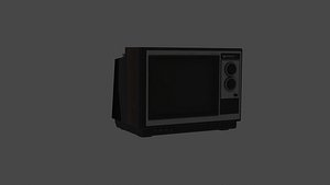 Realistic Old TV