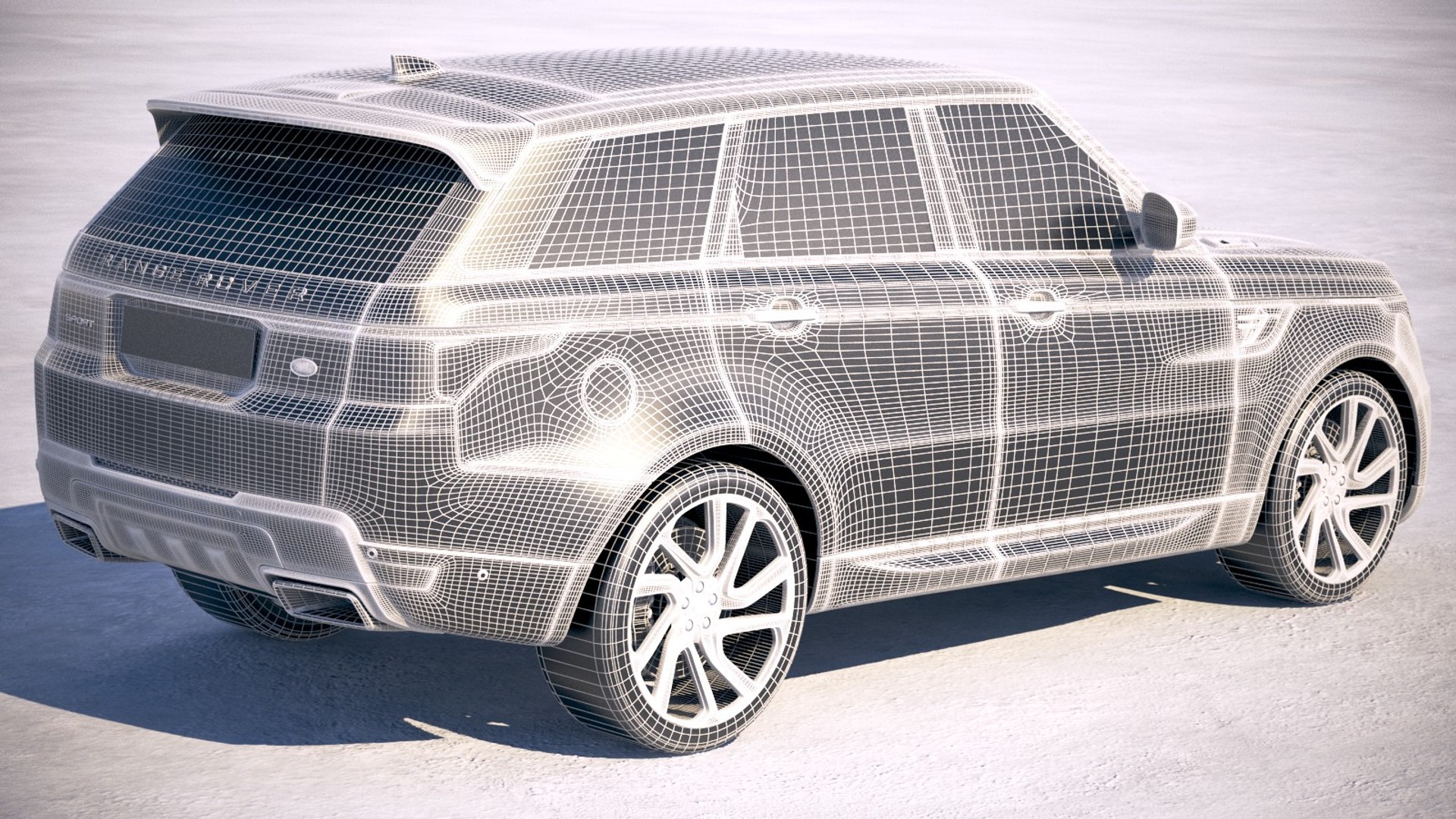 3D Range Rover Sport Model - TurboSquid 1213142