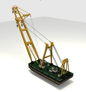 3d heavy lift barge