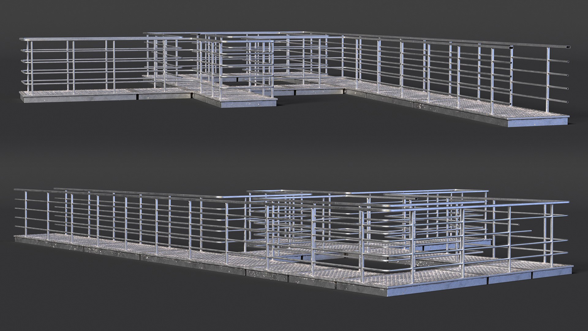 3D Prefabricated Industrial Catwalk model https://p.turbosquid.com/ts-thumb/Qo/j3rRxl/Sx/prefabricatedindustrialcatwalkvray3dmodel013/jpg/1703235466/1920x1080/fit_q87/3cc20b2ba0b4cf9f87eb71d3730a574b90a4496b/prefabricatedindustrialcatwalkvray3dmodel013.jpg