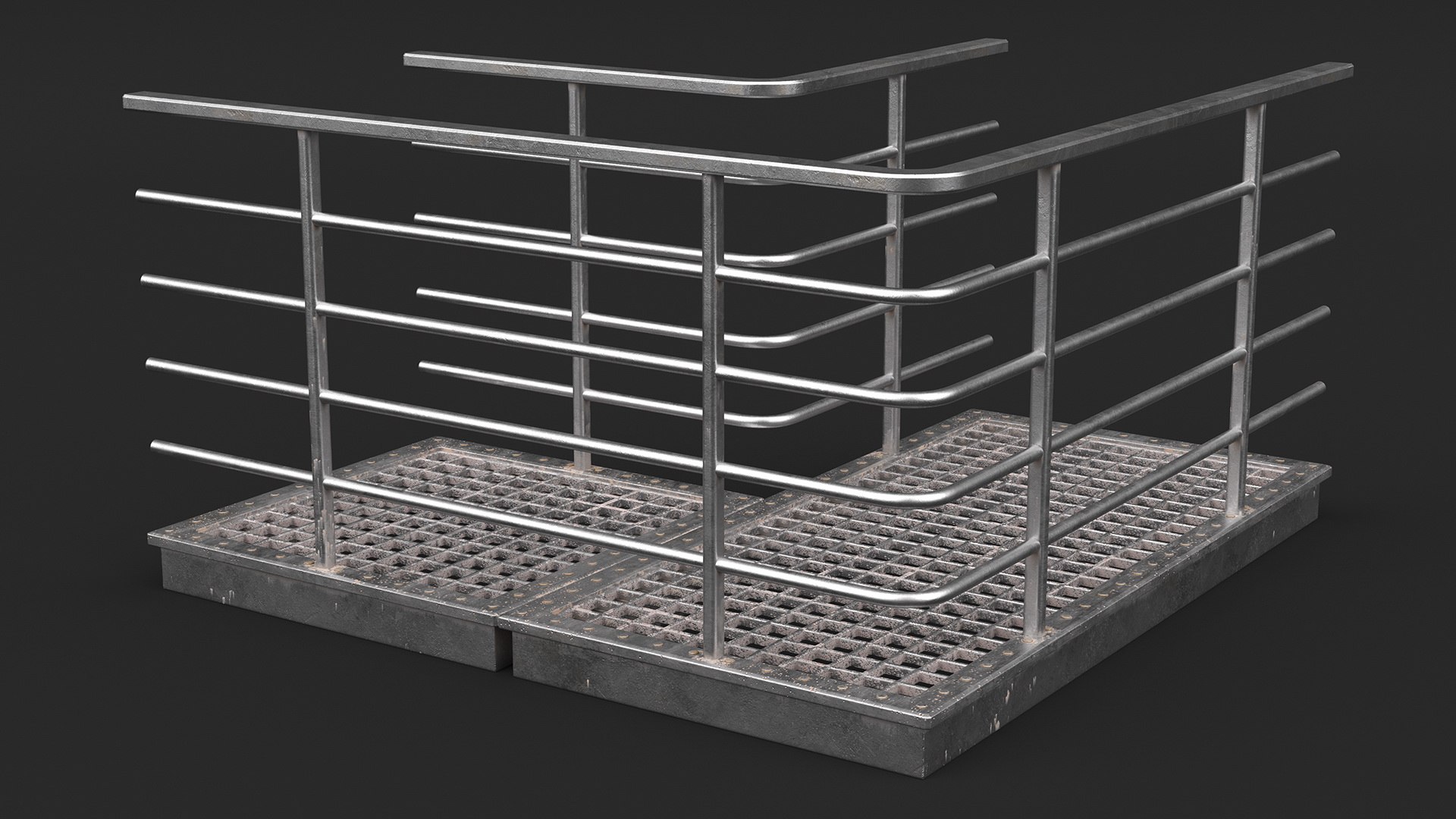 3D Prefabricated Industrial Catwalk model https://p.turbosquid.com/ts-thumb/Qo/j3rRxl/sa/prefabricatedindustrialcatwalkvray3dmodel031/jpg/1703235543/1920x1080/fit_q87/b80b7ec97a27c421895fc049e955b3232b7d6397/prefabricatedindustrialcatwalkvray3dmodel031.jpg