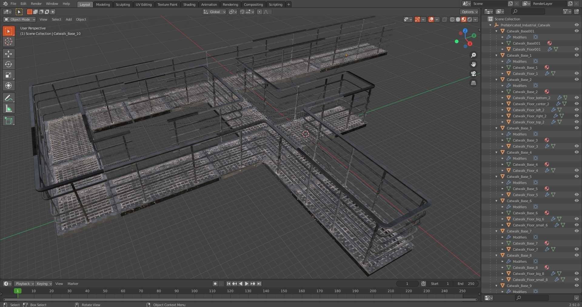3D Prefabricated Industrial Catwalk model https://p.turbosquid.com/ts-thumb/Qo/j3rRxl/zL/prefabricatedindustrialcatwalkvray3dmodel107/jpg/1703235802/1920x1080/fit_q87/539ebe4169a38b1ee1e0a53b5fab279bbd7f79d6/prefabricatedindustrialcatwalkvray3dmodel107.jpg