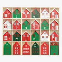 Christmas Wooden Advent Calendar