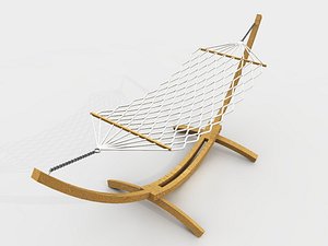 3d model hammock outdoor furniture