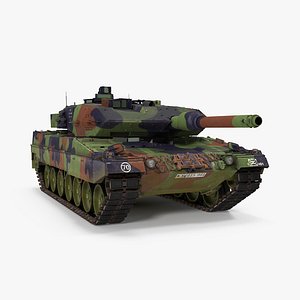 German Battle Tank Leopard 2A5