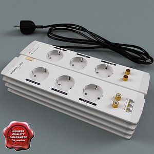 power filter pure av 3d model