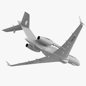 3D Multi Role AEWC SE-RMY in Flight model