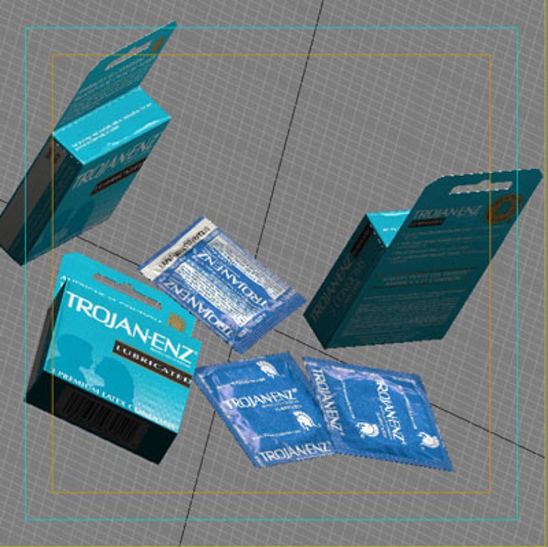 C4d Condom Box