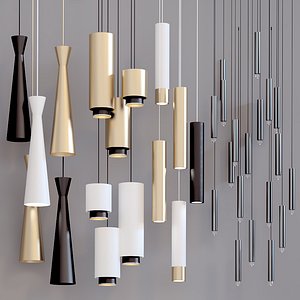 Collection Pendants set 9 Circa Fabbian Tradition Favourite
