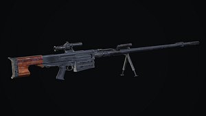 OSV 96 sniper rifle with PKS-10 telescopic sight
