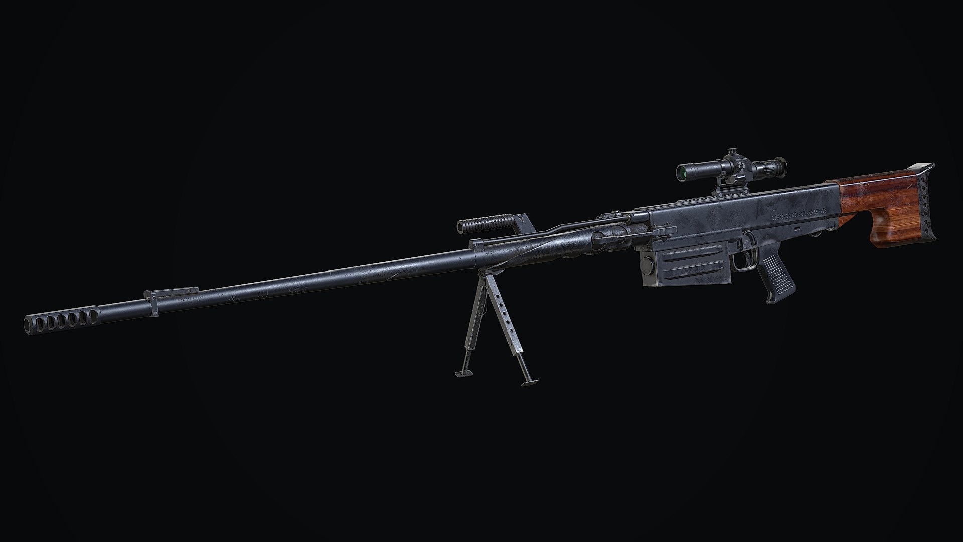 3D russian sniper rifle model - TurboSquid 1694356