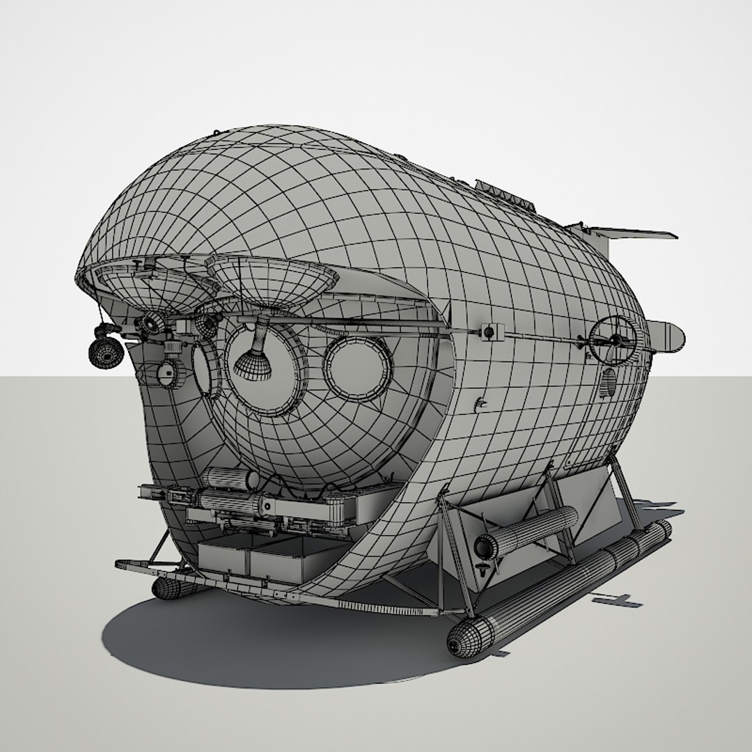 3d submarine mir-1 mir