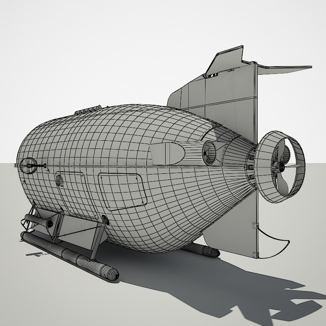 3d submarine mir-1 mir