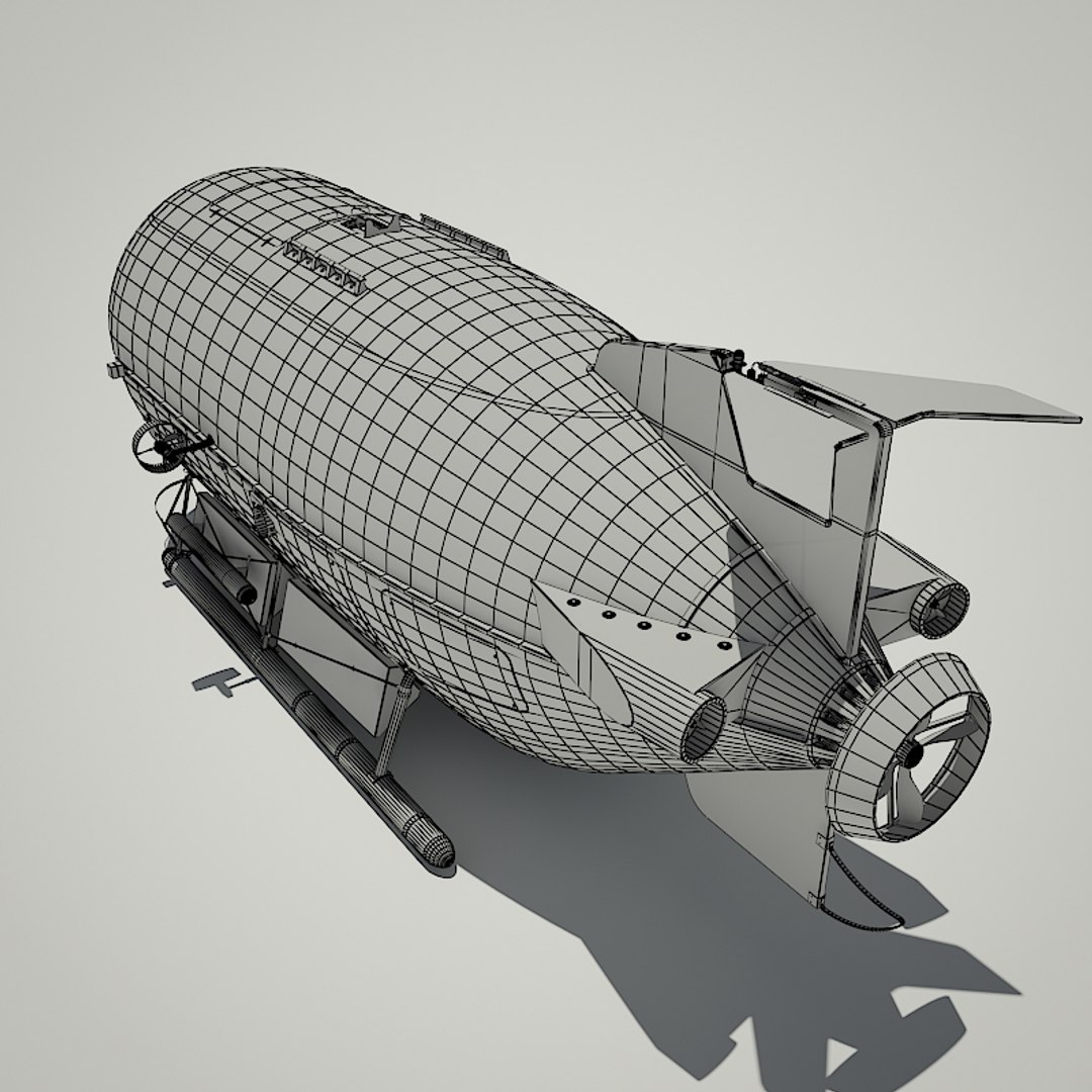 3d submarine mir-1 mir