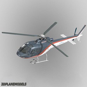 3d eurocopter london helicopter centres model