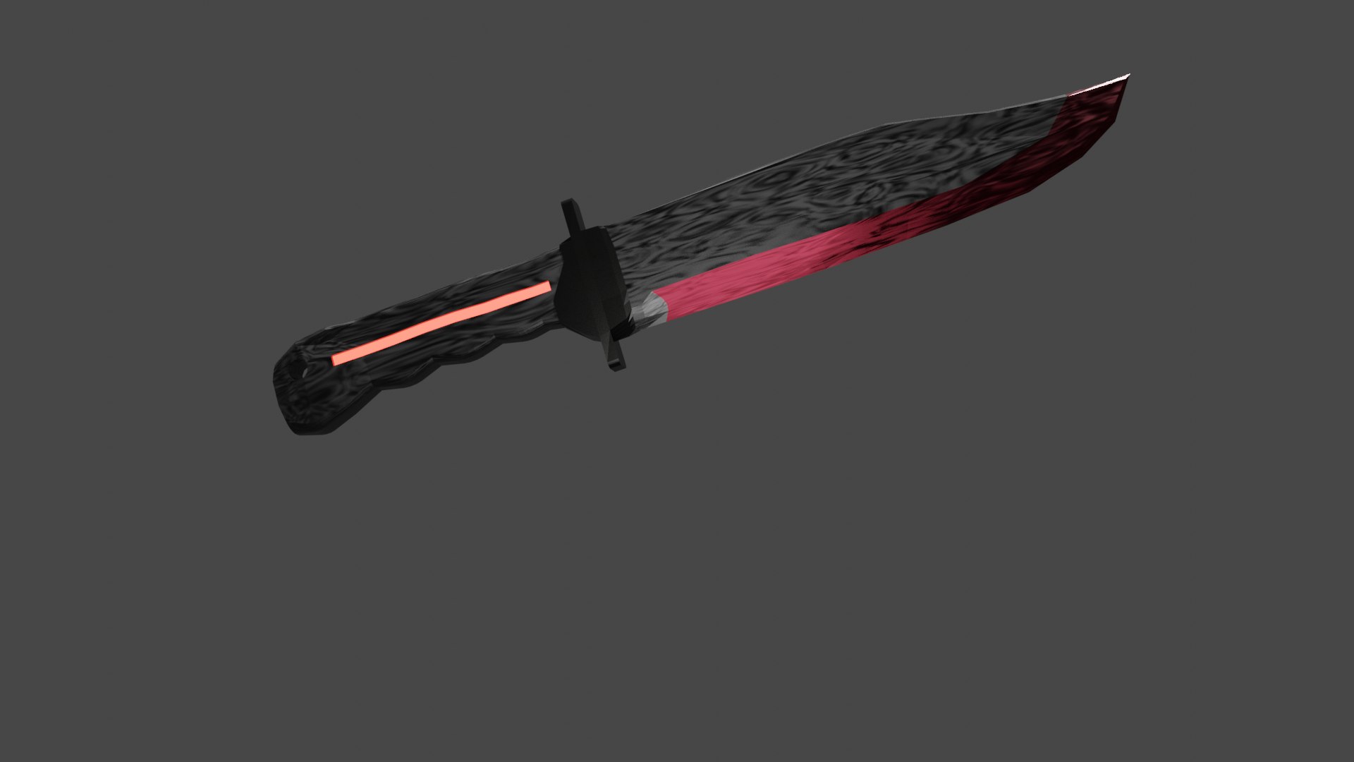 Glowing Knife Low Poly 3D Model - TurboSquid 1972930