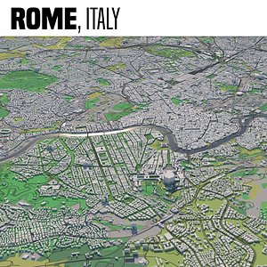 city rome 3D model