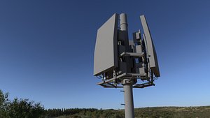 cell tower 2 3D model