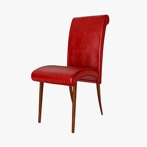 modeled chair 3d lwo