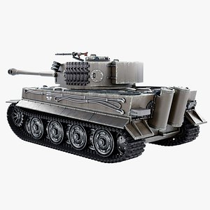 Panzerkampfwagen VI Tiger Ausf E Tiger I 3D model