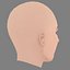Demi Lovato Head - No Hair - Low poly head for game