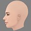 Demi Lovato Head - No Hair - Low poly head for game