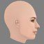 Demi Lovato Head - No Hair - Low poly head for game
