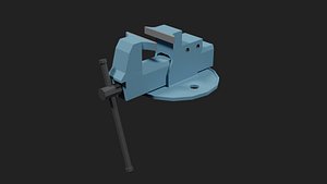 Lowpoly Vise model