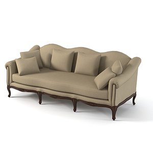 3ds max classic casali sofa