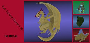 3D monster pack model